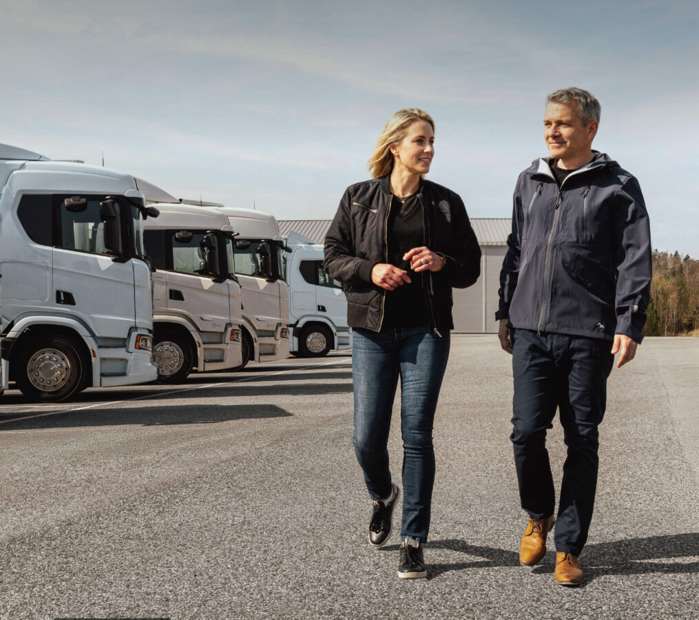 lastbil scania försäljning