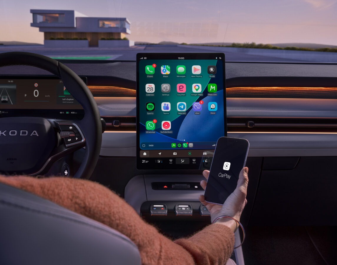 Skoda Peaq invändigt